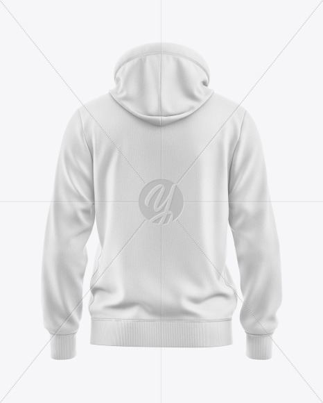 Hoodie Mockup - Back View
