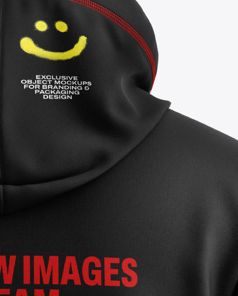 Hoodie Mockup - Back View