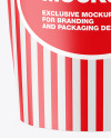 Matte Popcorn Bucket Mockup