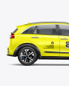 Electric SUV Mockup - Side View