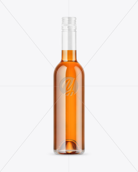 Cognac Bottle Mockup