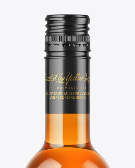 Cognac Bottle Mockup