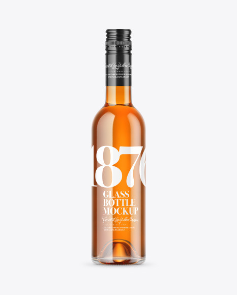 Cognac Bottle Mockup