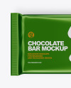 Metallic Chocolate Bar Mockup