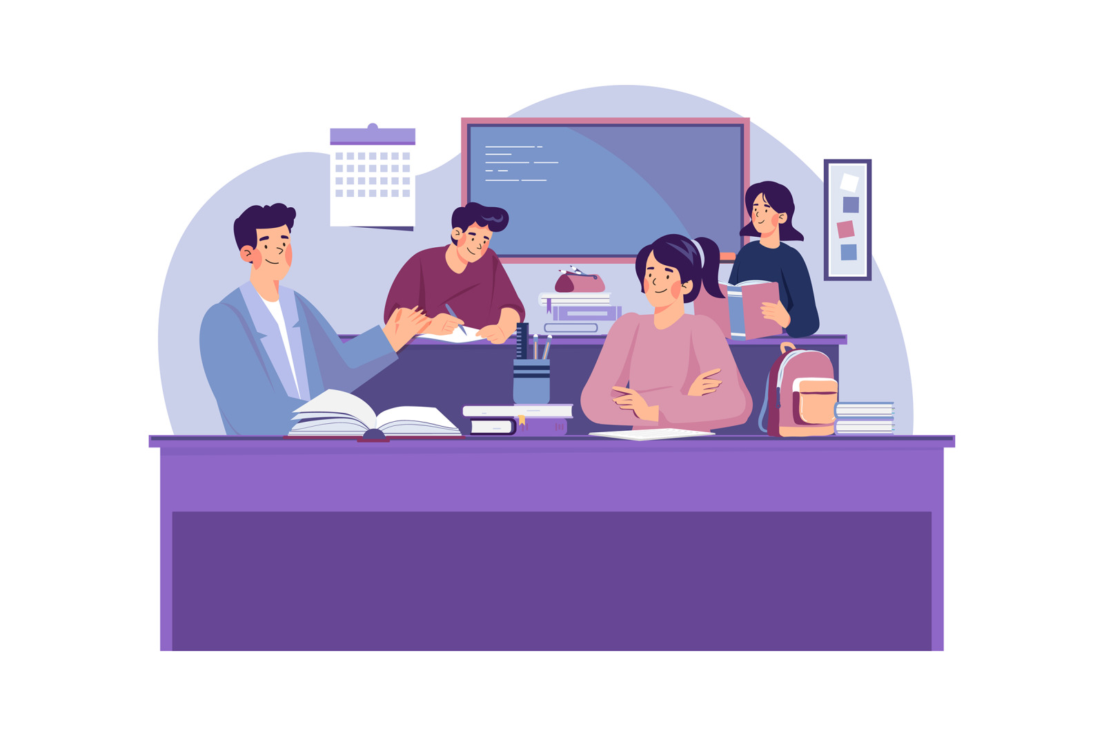 M596_Back To School Illustration_Part 02 M596_Back To School Illustration_Part 02