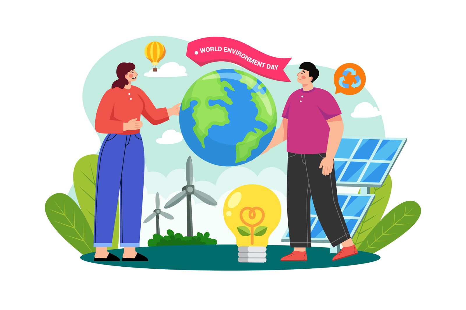M599_World Environment Illustration_Part 01 M599_World Environment Illustration_Part 01