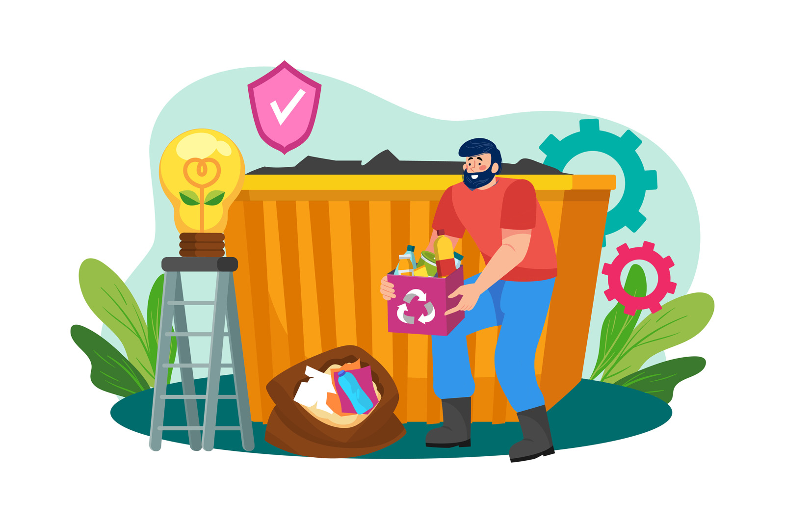 M599_World Environment Illustration_Part 02 M599_World Environment Illustration_Part 02