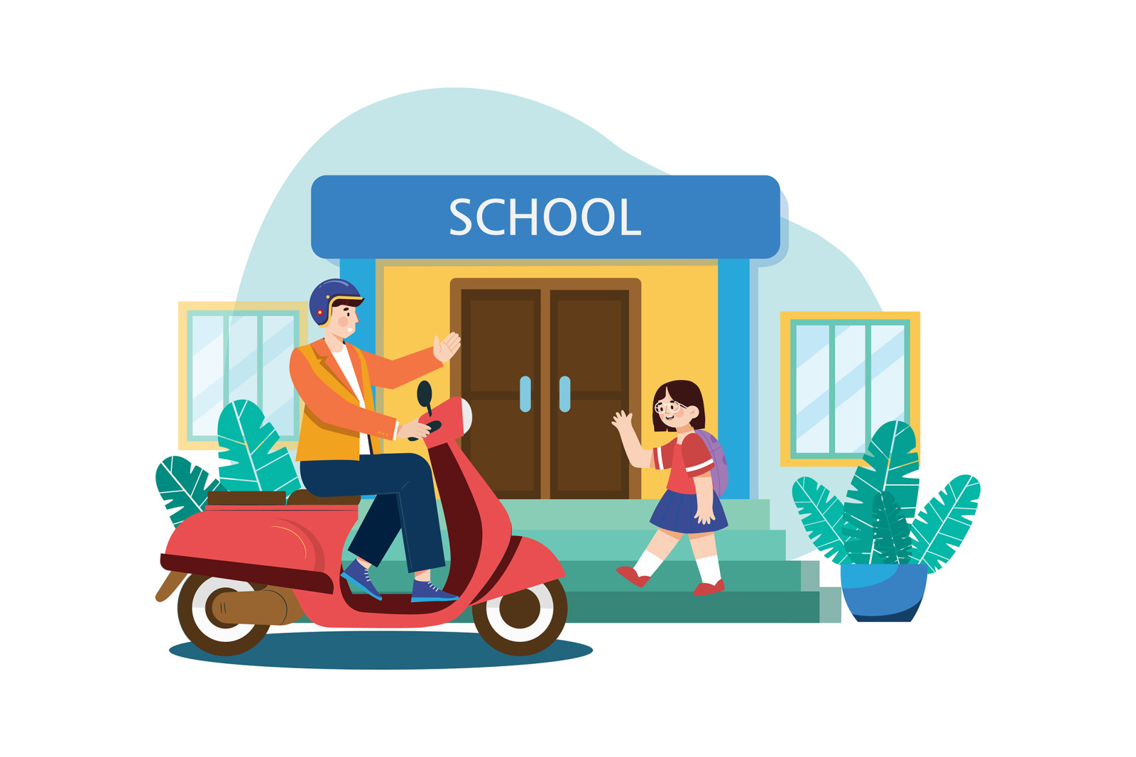 M603_Back To School Illustration Pack