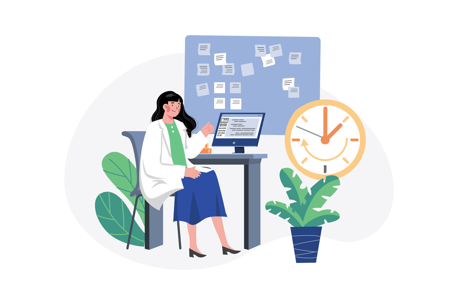 M605_Appointment Scheduling Illustration Pack M605_Appointment Scheduling Illustration Pack