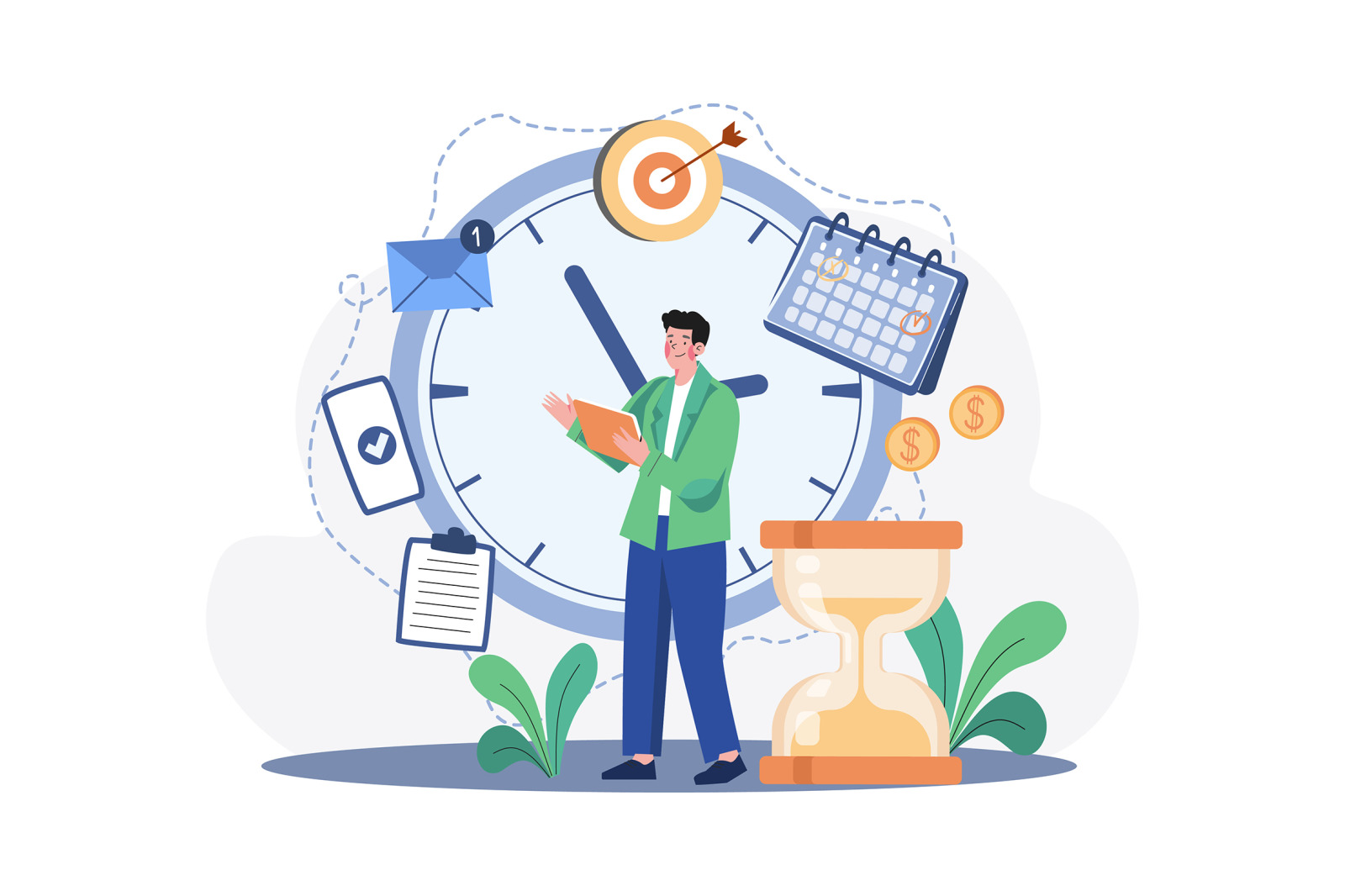 M605_Appointment Scheduling Illustration Pack M605_Appointment Scheduling Illustration Pack