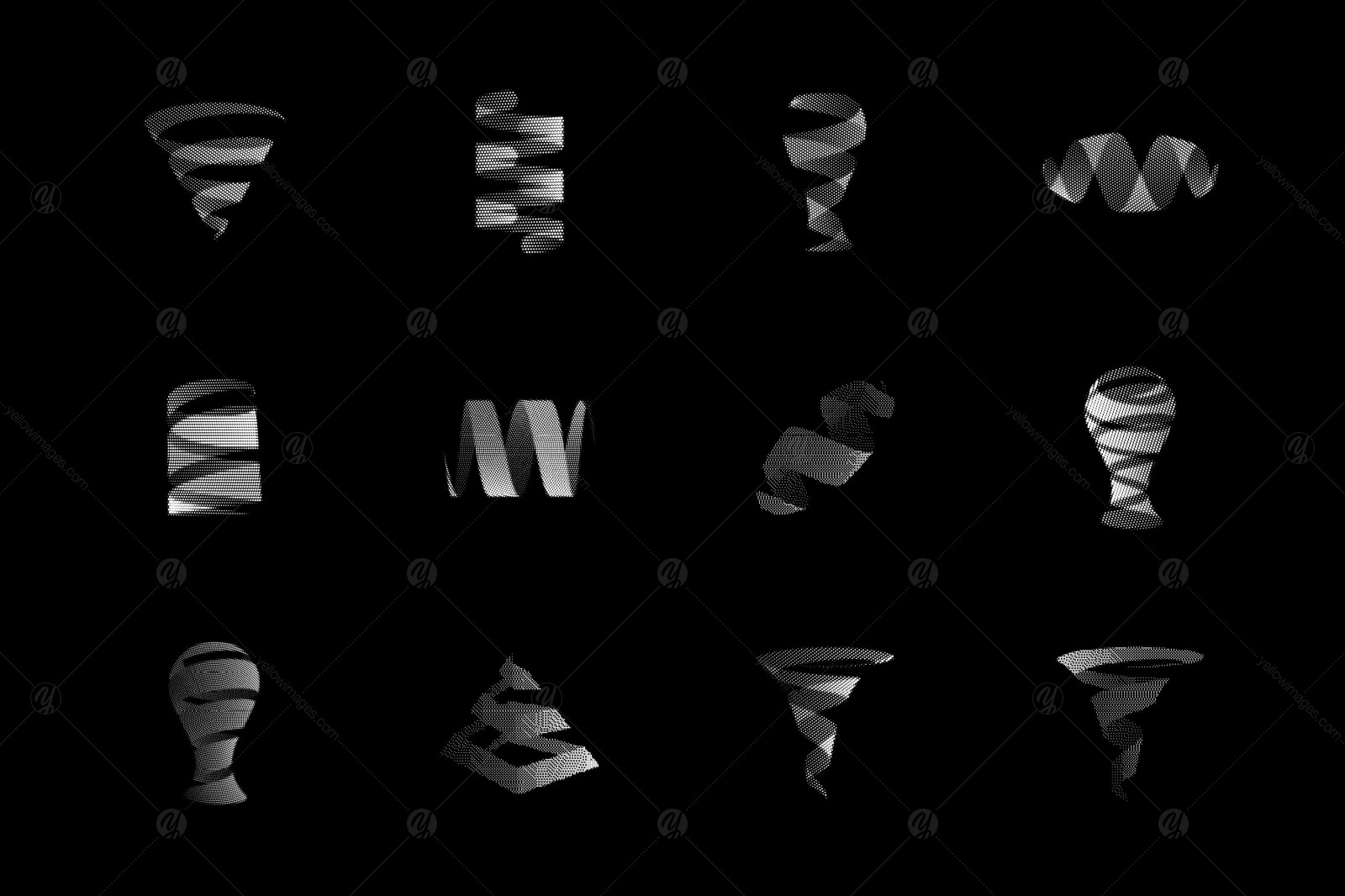 200+ Halftone Bitmap Design Elements 200+ Halftone Bitmap Design Elements