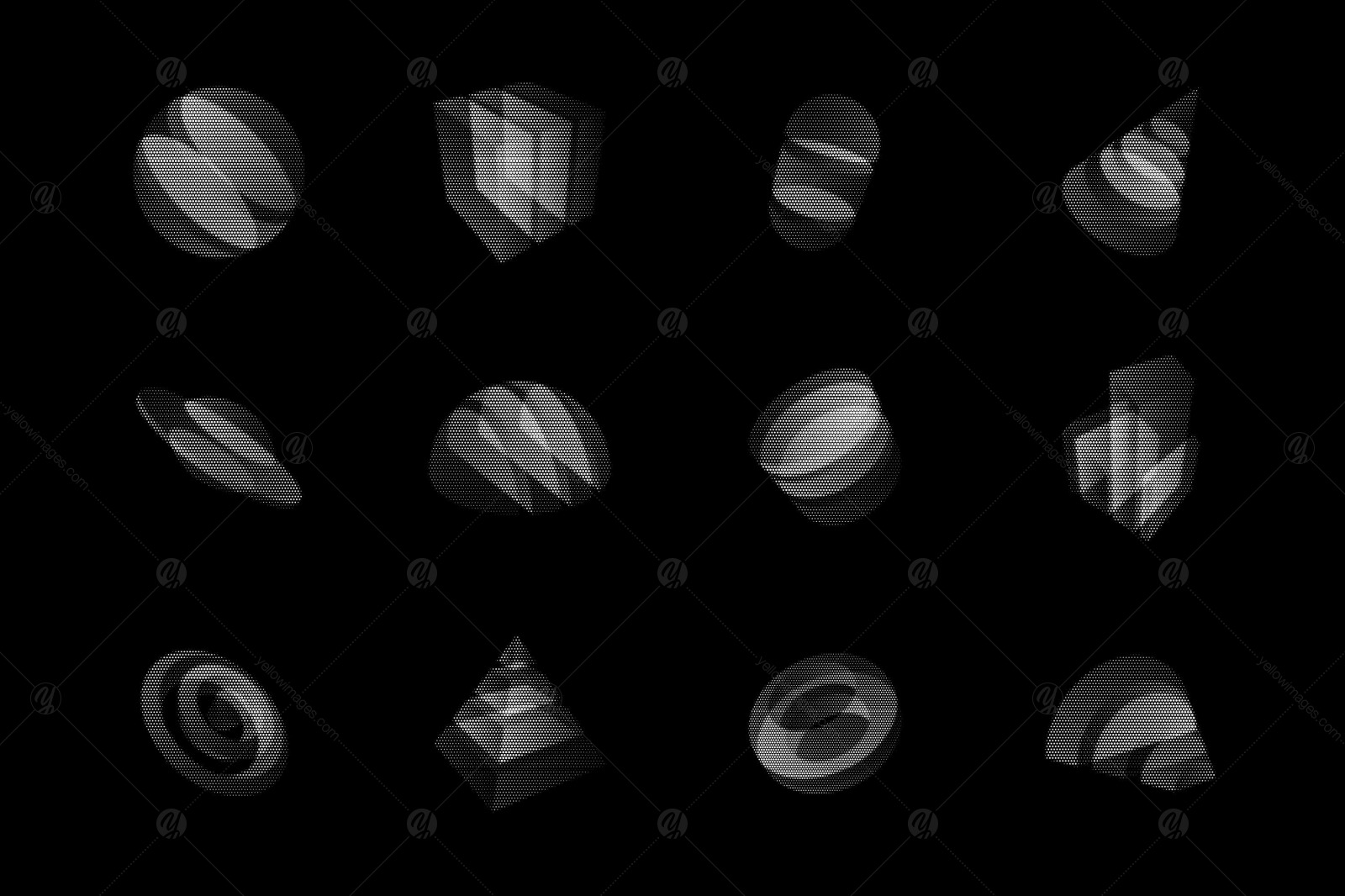 200+ Halftone Bitmap Design Elements 200+ Halftone Bitmap Design Elements