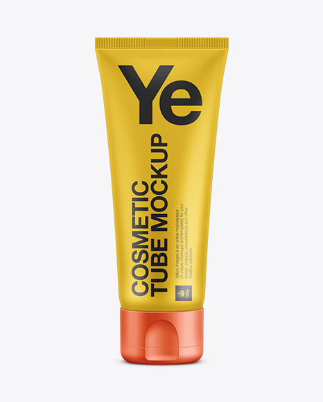 Cream Tube Mockup