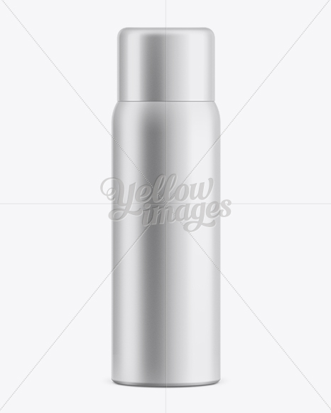 Hair Mousse Bottle Mockup