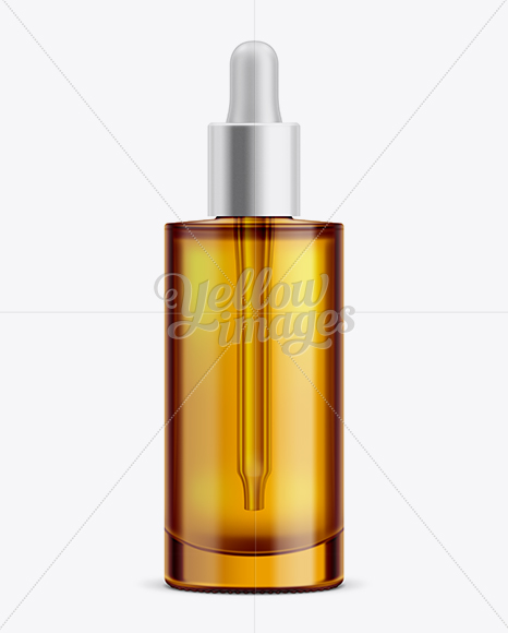 Body Oil Bottle Mockup