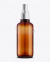 Amber Spray Bottle Mockup Amber Spray Bottle Mockup