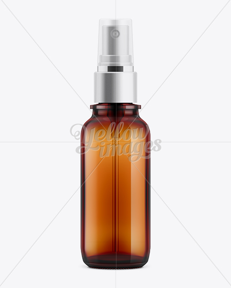 Spray w/ Clear Cap Mockup