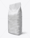 25kg Powder Sack Mockup / Half Side View