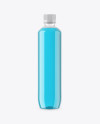 500ml Clear PET Bottle W/ Soft Drink Mockup