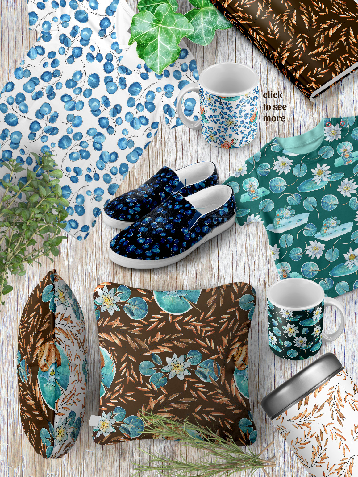 Water lily Story - Patterns Water lily Story - Patterns