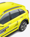 Electric SUV Mockup - Half Side View