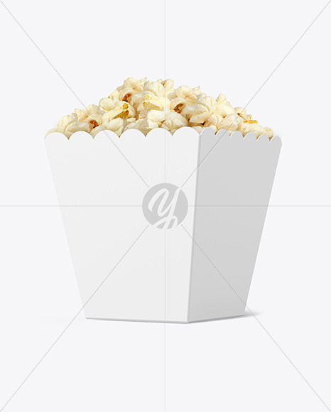 Popcorn Bag Mockup