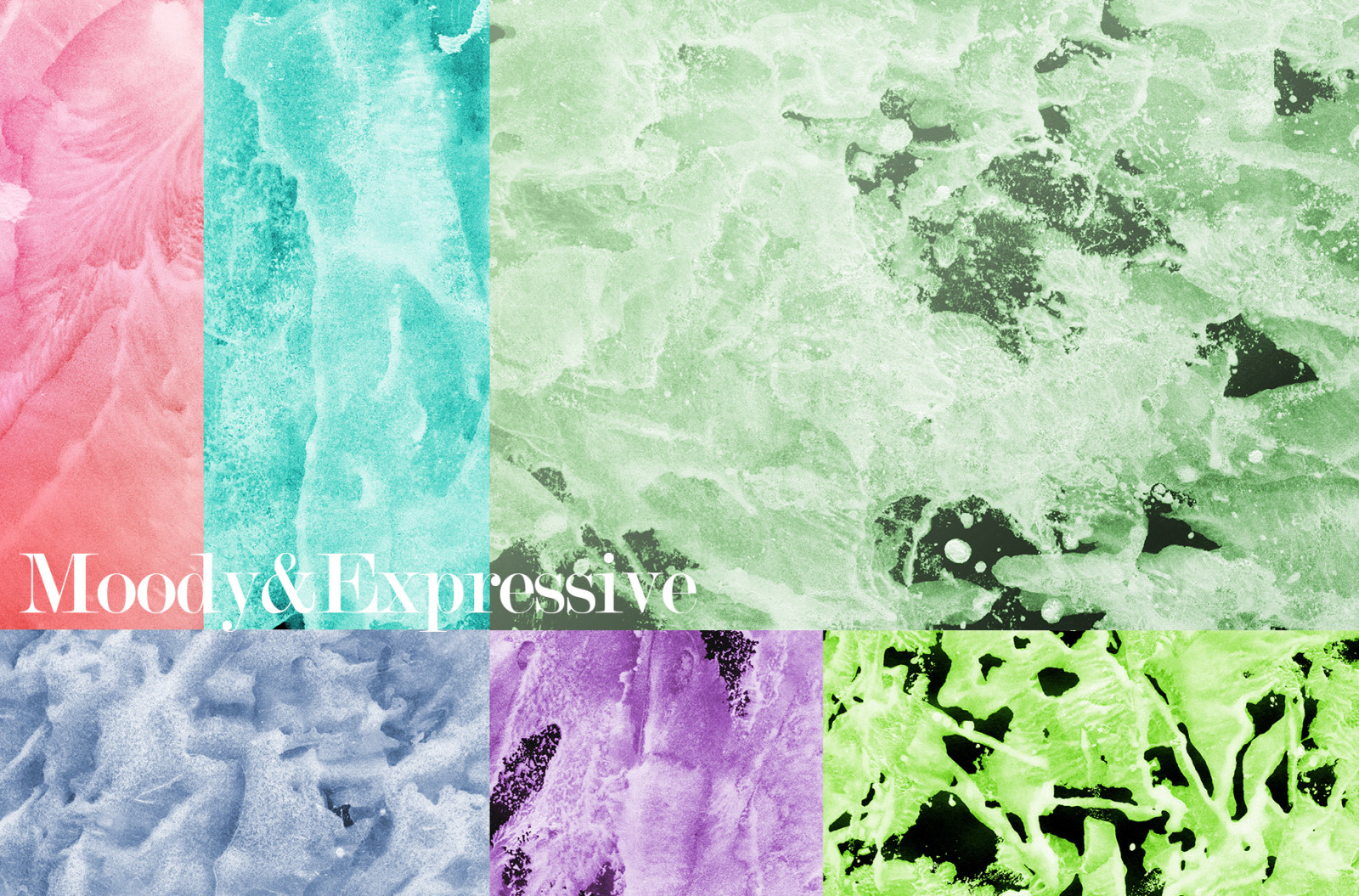 Decalcomania Abstract Paint Textures Decalcomania Abstract Paint Textures
