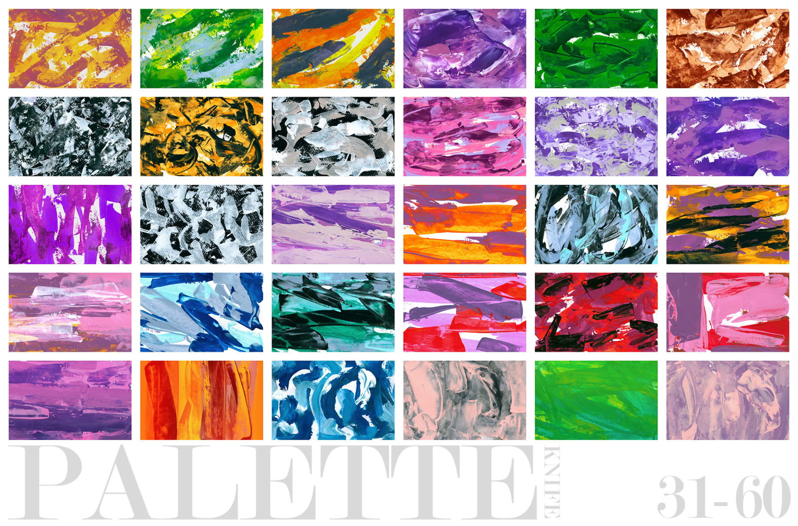 Palette Knife Acrylic Textures Palette Knife Acrylic Textures