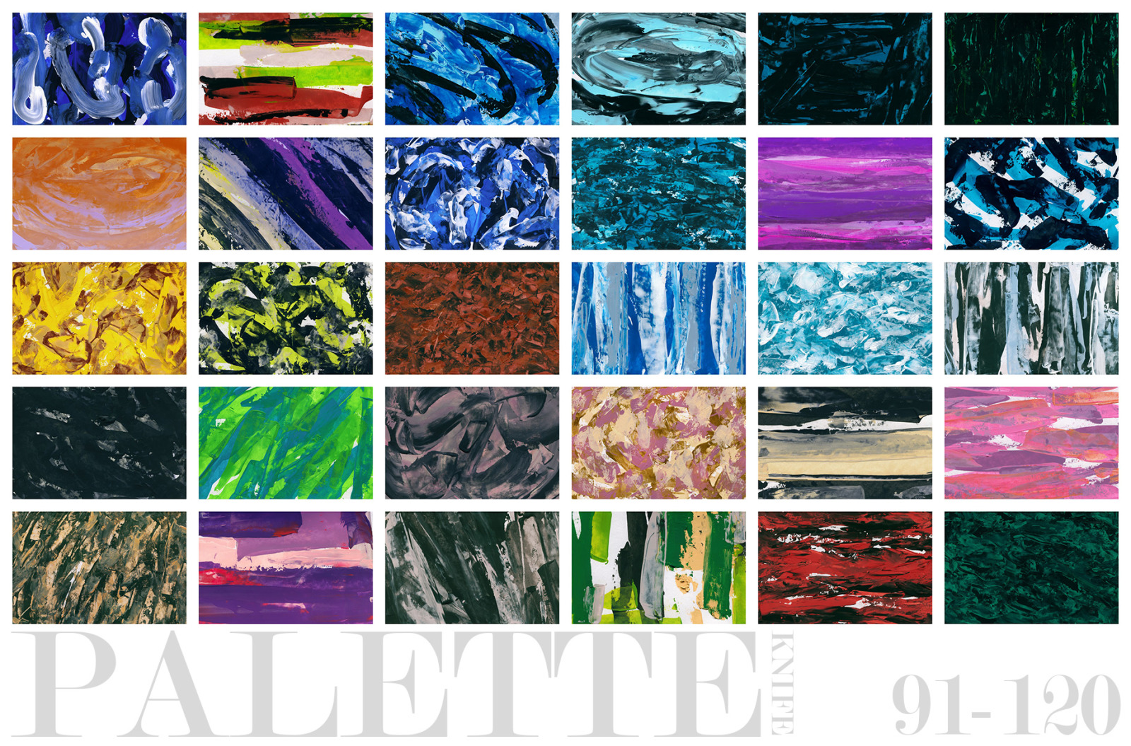 Palette Knife Acrylic Textures Palette Knife Acrylic Textures