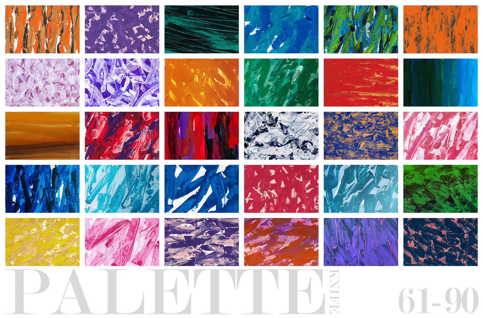Palette Knife Acrylic Textures 2 Palette Knife Acrylic Textures 2