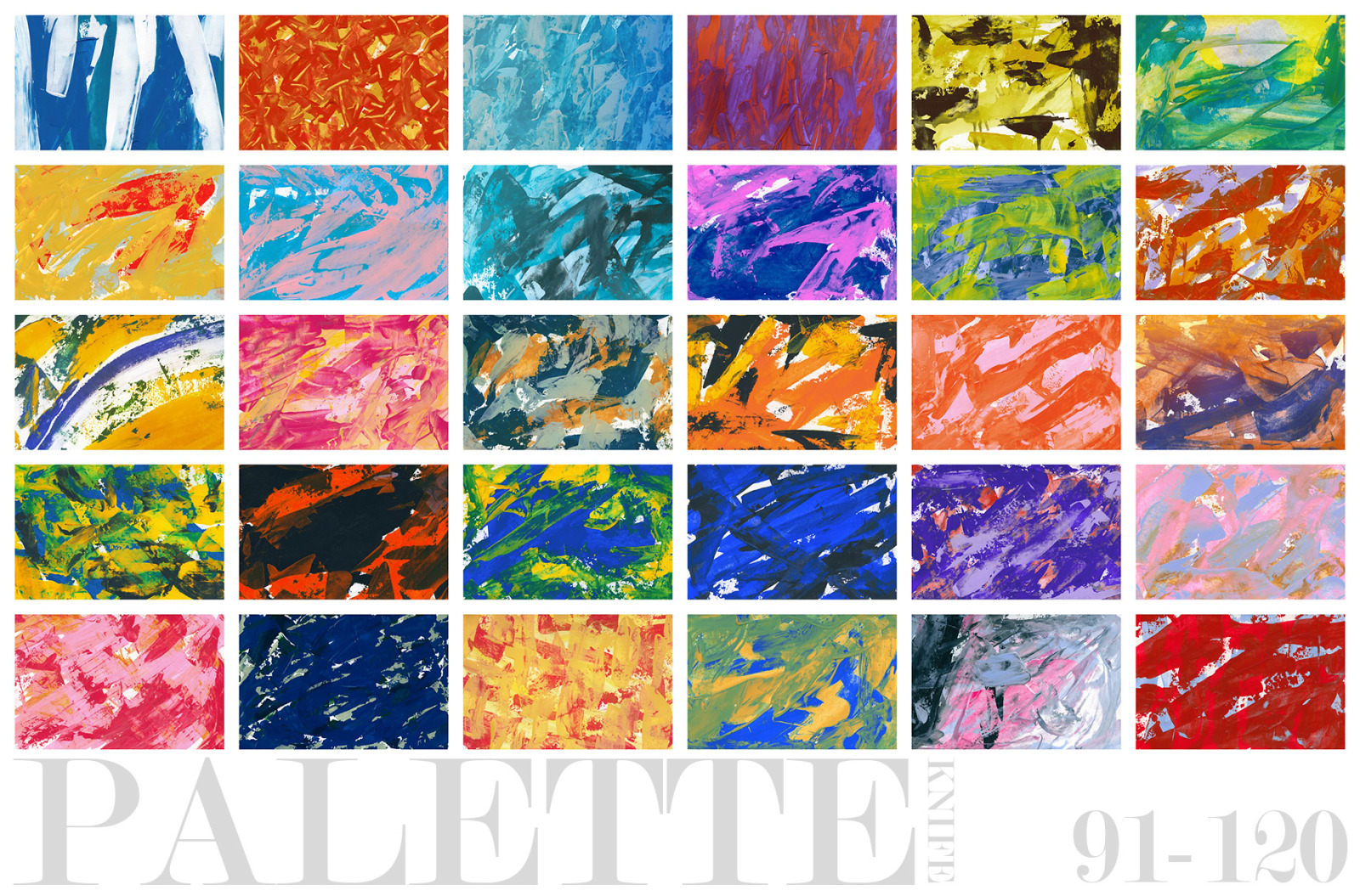 Palette Knife Acrylic Textures 2