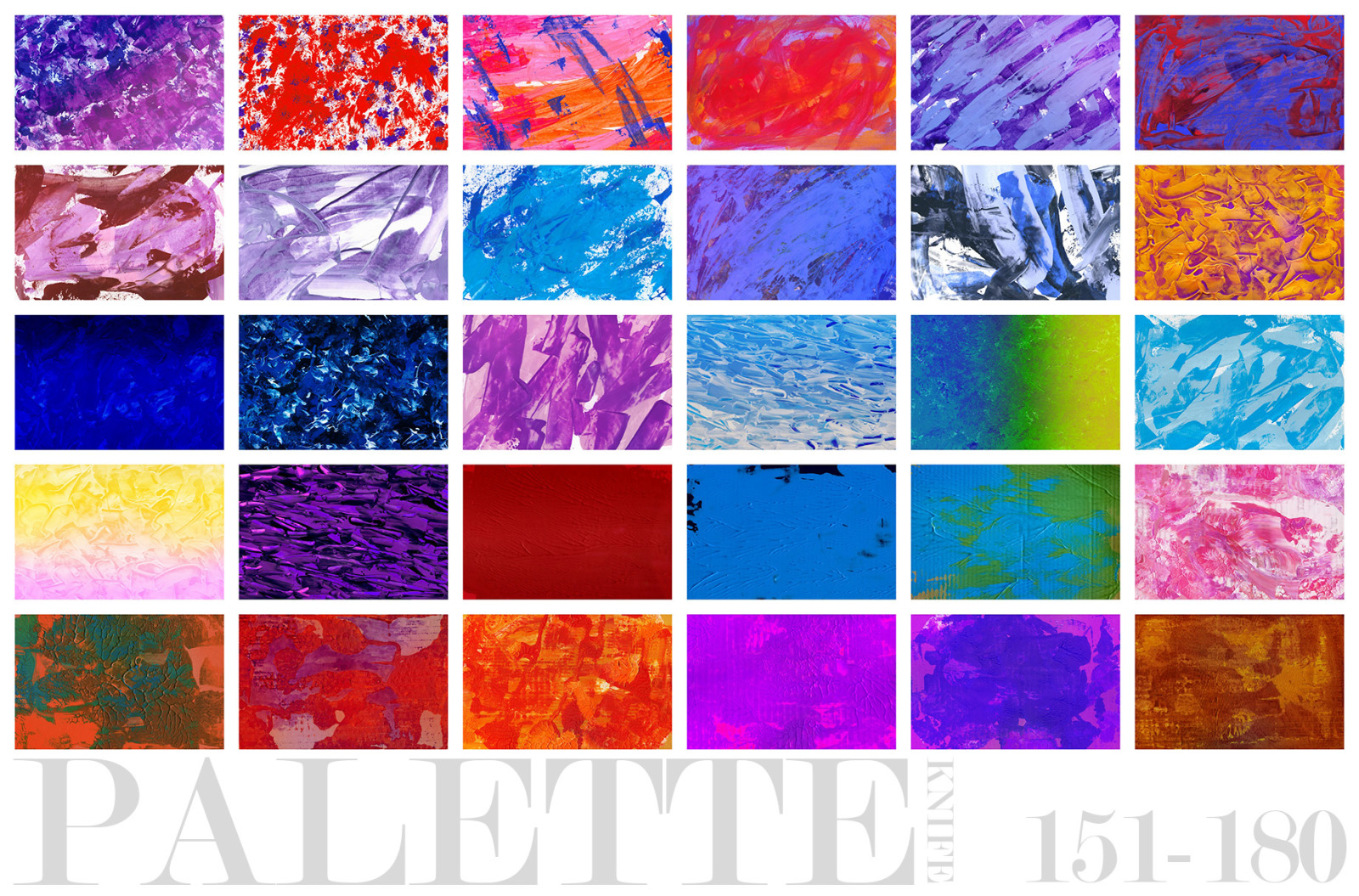 Palette Knife Acrylic Textures 2