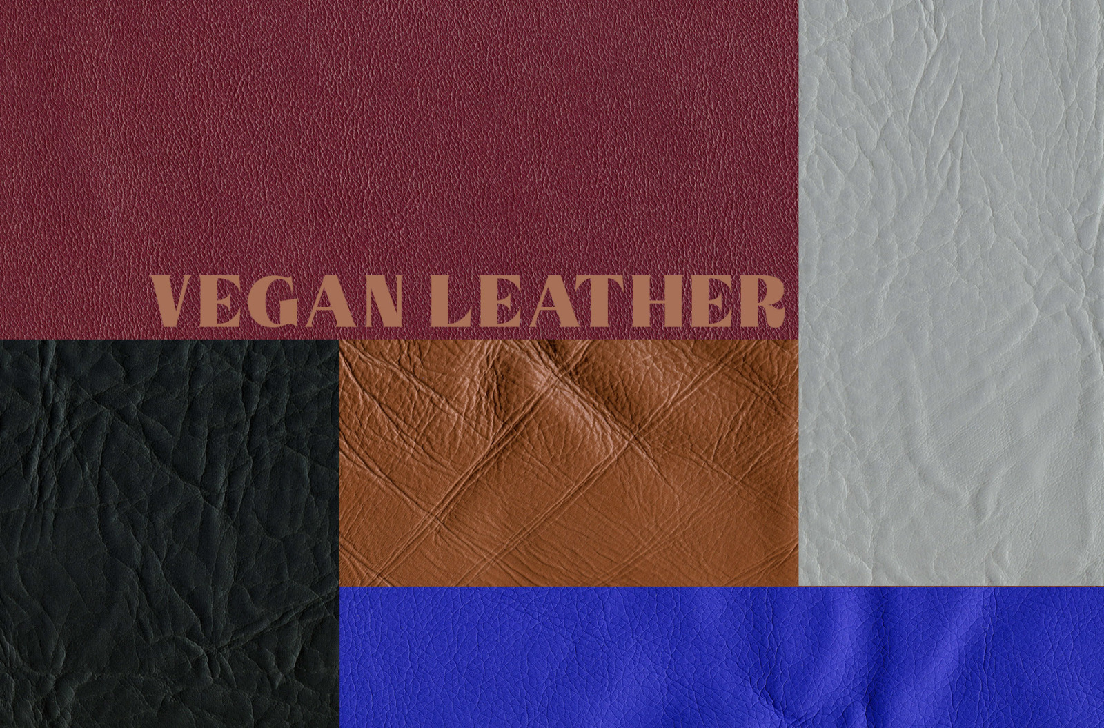 Natural &amp; Vegan Leather Textures