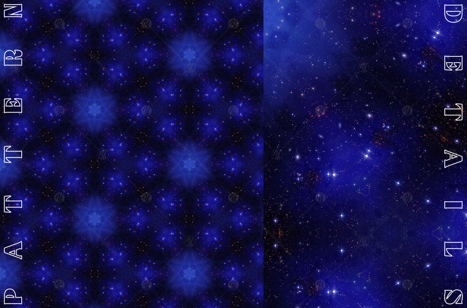 Space Kaleidoscope Patterns