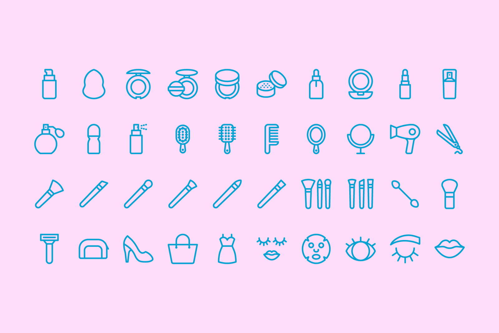 MEGA BUNDLE - 295 Line Icons MEGA BUNDLE - 295 Line Icons