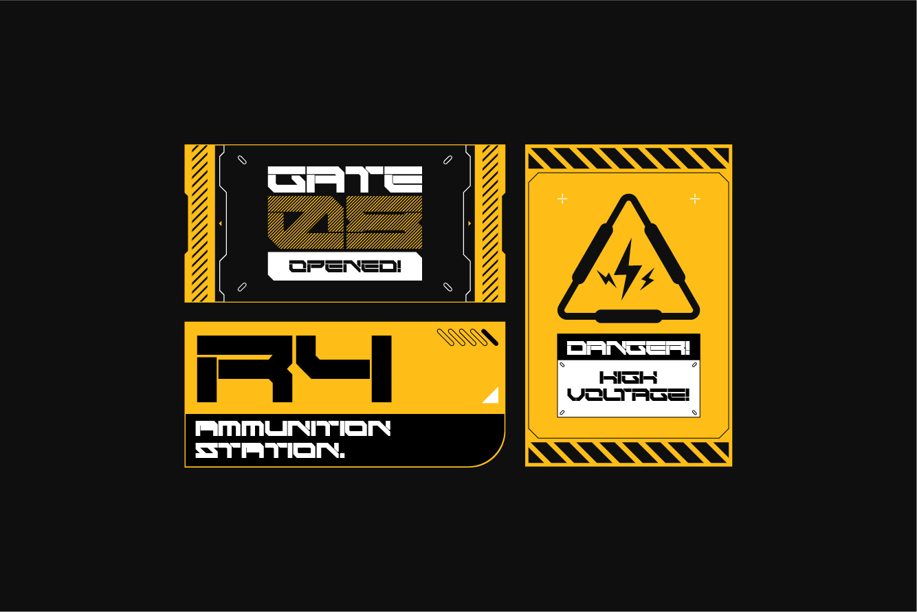 NEMESYS - Futuristic Cyberpunk Modern Sci-Fi Techwear Font NEMESYS - Futuristic Cyberpunk Modern Sci-Fi Techwear Font