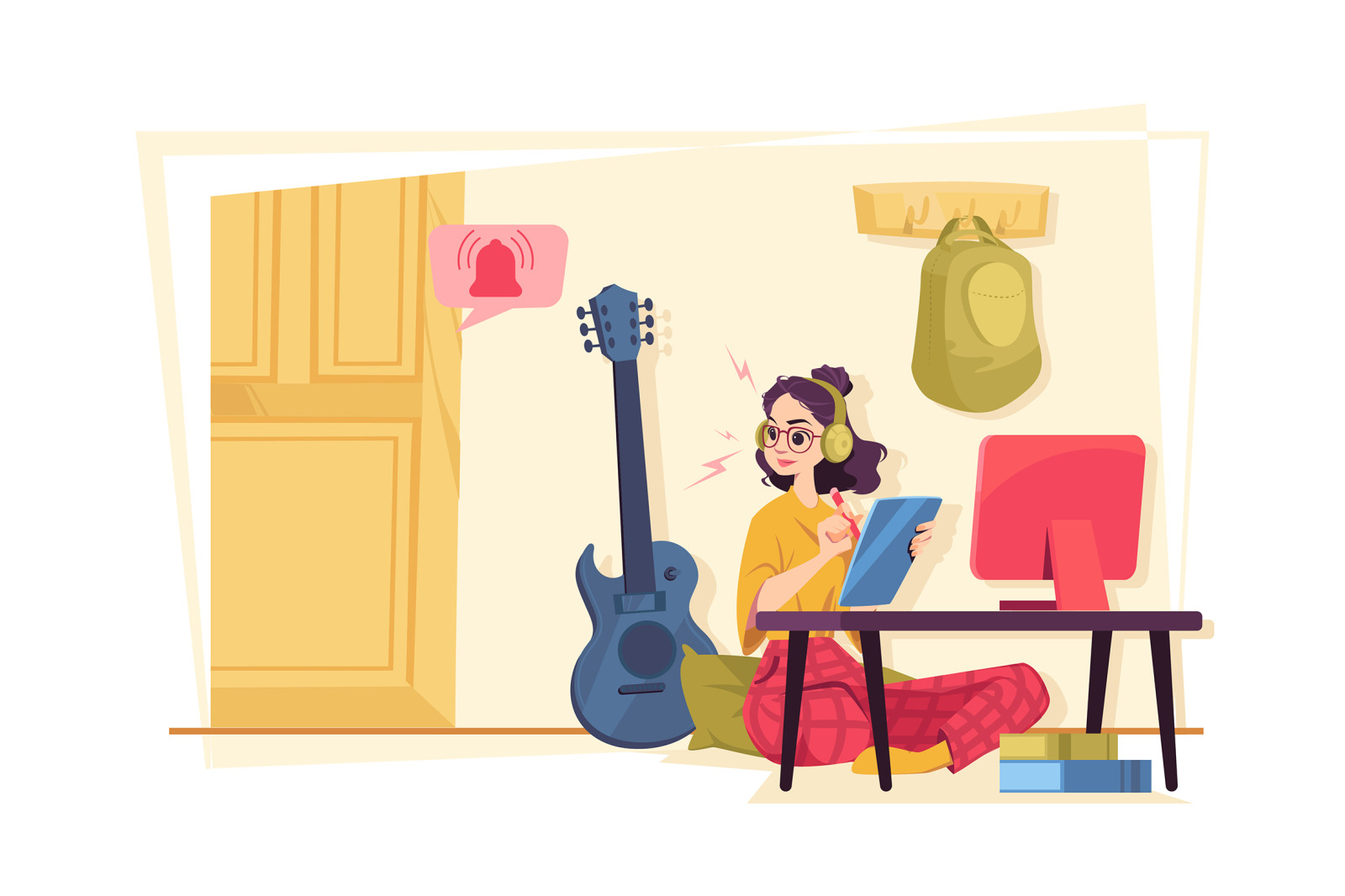 M560_Remote Work Illustration Pack M560_Remote Work Illustration Pack