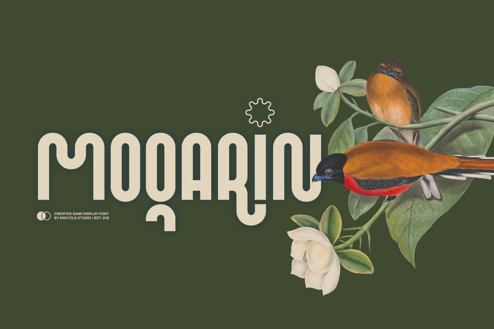 MOQARIN - Rounded &amp; Playful Font