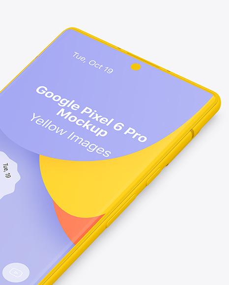 Clay Google Pixel 6 Pro Mockup