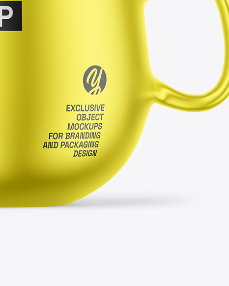 Metallic Mug Mockup