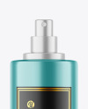 Matte Metallic Perfume Bottle Mockup