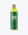 Color Plastic Cosmetic Bottle Mockup Color Plastic Cosmetic Bottle Mockup