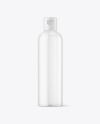 Frosted Plastic Cosmetic Bottle Mockup