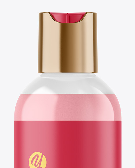 Clear Liquid Soap Cosmetic Bottle Mockup