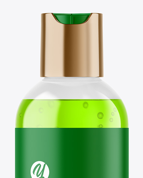 Color Liquid Cosmetic Bottle Mockup