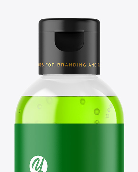 Color Liquid Cosmetic Bottle Mockup