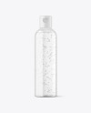 Clear Plastic Cosmetic Bottle Mockup