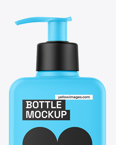 Matte Bottle Mockup Matte Bottle Mockup
