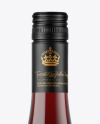 Clear Glass Red Wine Bottle Mockup Clear Glass Red Wine Bottle Mockup