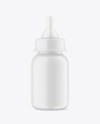 Matte Baby Bottle Mockup